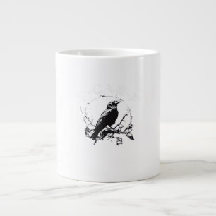 Crow, F-Caw-F Funny Bird Funny Trendy Giant Coffee Mug