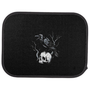 Crow F-Caw-F Funny Bird Saying Humor Meme Desin Car Floor Mat