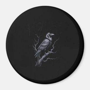 Crow F-Caw-F Funny Bird Saying Humor Meme Magnet