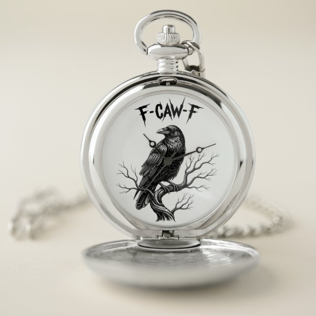 Crow - F-Caw-F Pocket Watch (Inside)