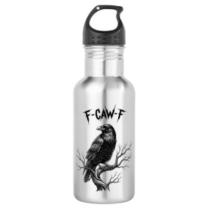 Crow - F-Caw-F Stainless Steel Water Bottle