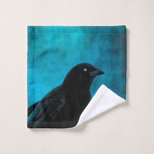 Crow Face Wash Wash Cloth