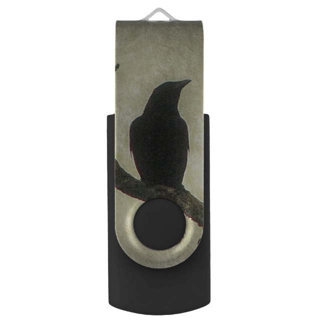 Crow Flash Drive (Back (Vertical))