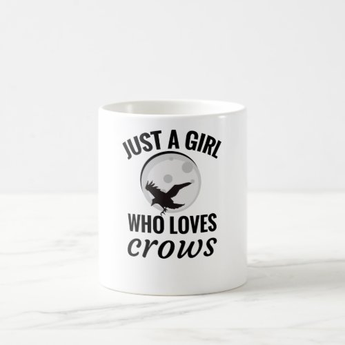 Crow Gifts For Women Crow Lover Raven Bird Crows Coffee Mug