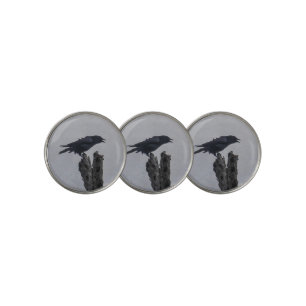 Crow Golf Ball Marker