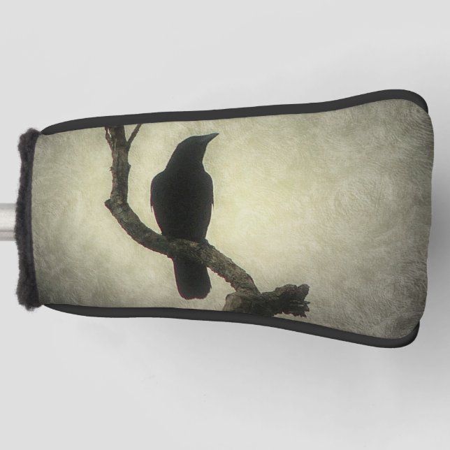 Crow  golf head cover (Front)