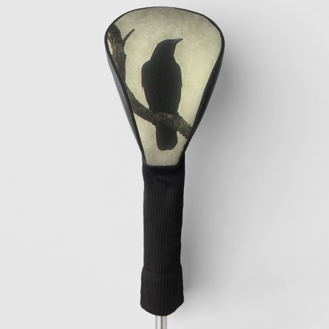 Crow  golf head cover (Front)