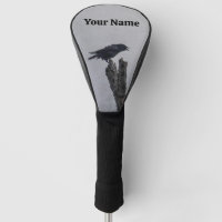 Crow Golf Head Cover