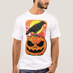 Crow Halloween Bird Watcher Gift T-Shirt