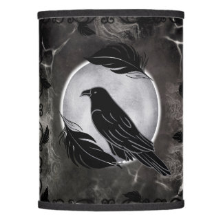 Crow Halloween Lamp Shade
