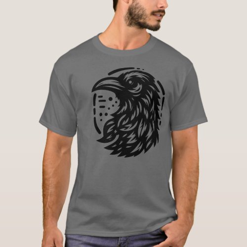 crow head T_Shirt