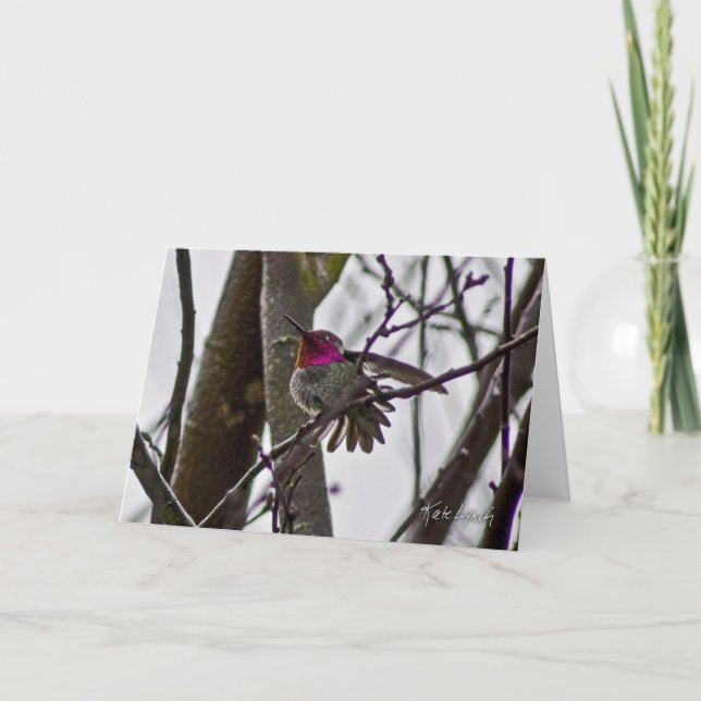 Crow Hummer Card (Front)