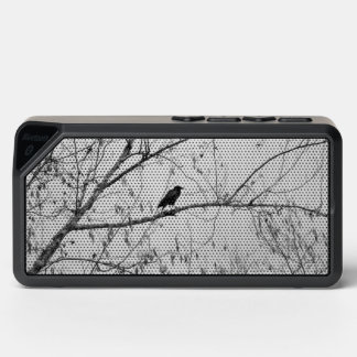Crow in a Birch Tree Bluetooth Speaker