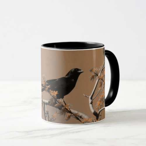 Crow In A Spring Fling Mug