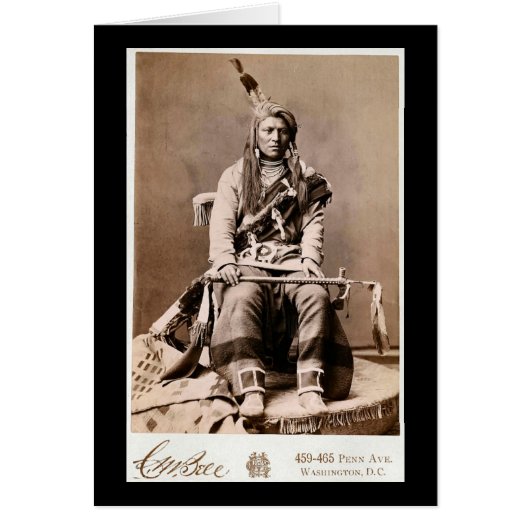 Crow Indian 1880 Cards (Front)