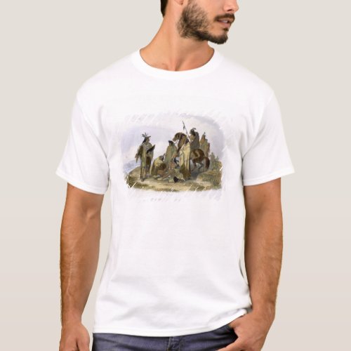 Crow Indians plate 13 from volume 1 of Travels i T_Shirt