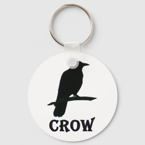 Crow Keychain