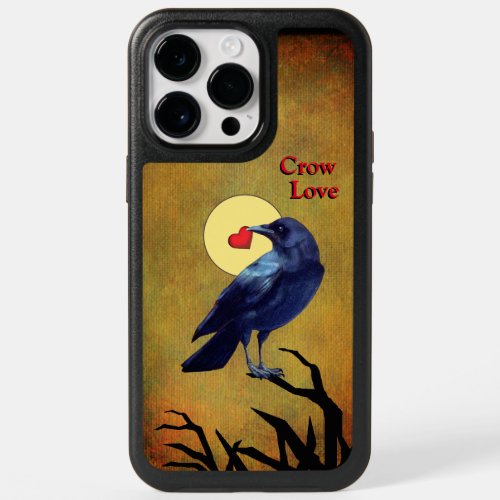 Crow Love iPhone 14 Pro Max Otterbox Case