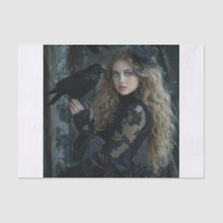 Crow Lyfe1 Tissue Paper