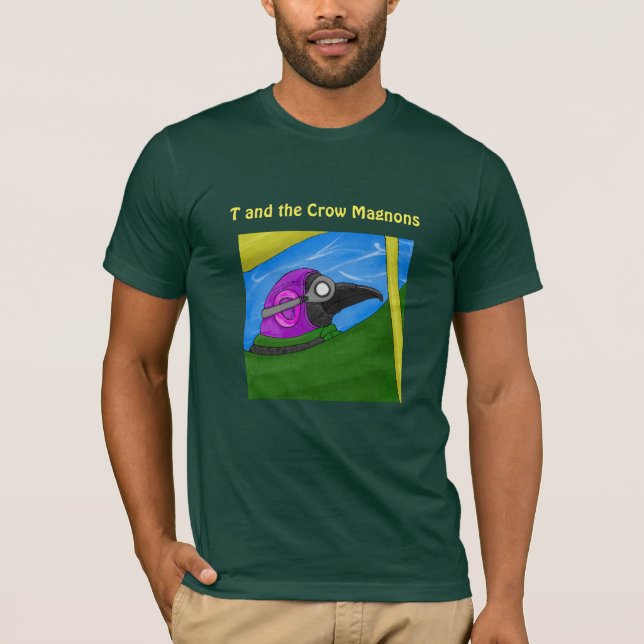 Crow Magnons Crow Pilot T-Shirt (Front)