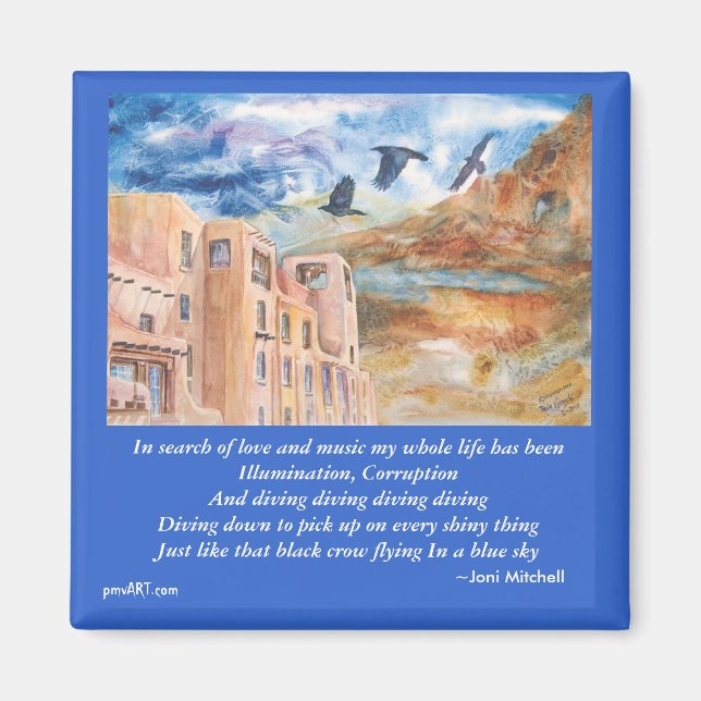 Crow Medicine Magnet (Front)