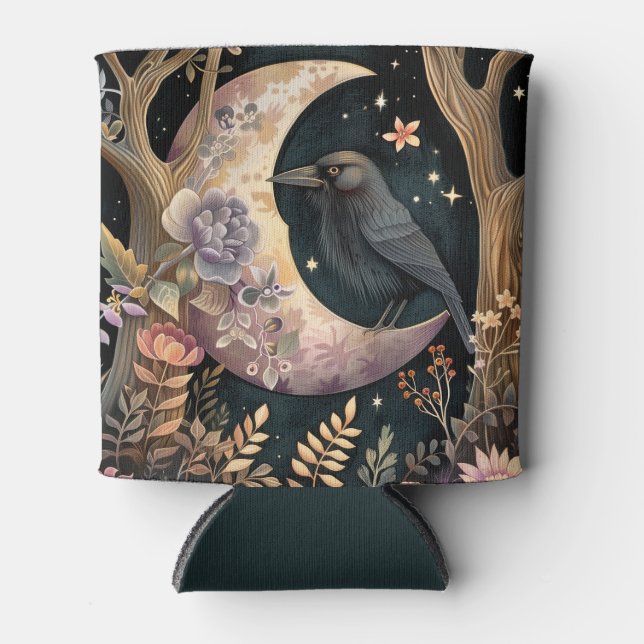 Crow Moon Can Cooler (Front)
