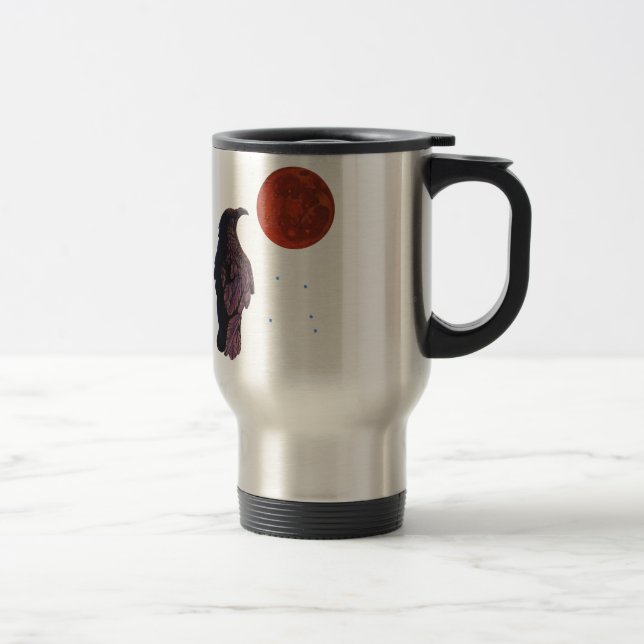 Crow Moon Travel Mug (Right)