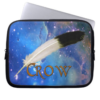 CROW Nation & Feather Space Laptop Sleeve