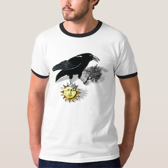crow nature T-Shirt (Front)