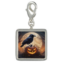 Crow on Jack-o-Lantern