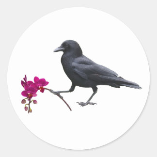 Crow Orchid Stickers