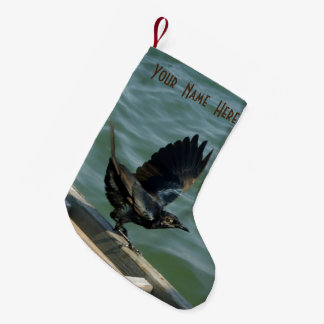 Crow Personalized Small Christmas Stocking