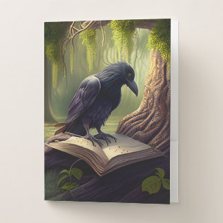 Crow Pocket Folder (Set of 6)