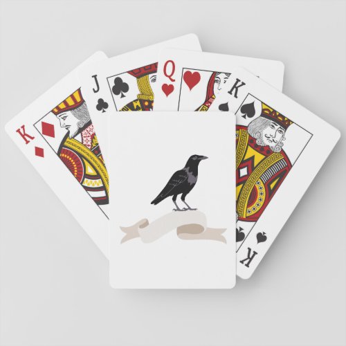 Crow Poker Cards