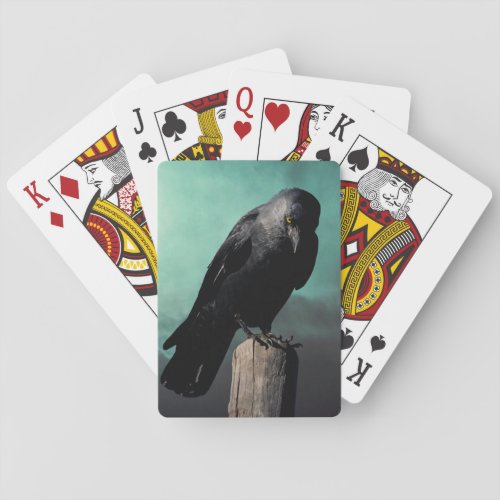 Crow Poker Cards