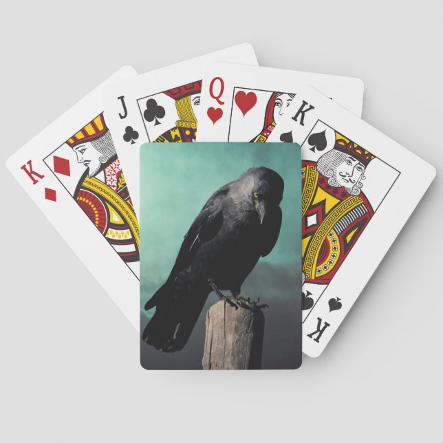 Crow Poker Cards (Back)