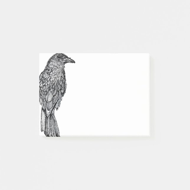 Crow Post-it Notes (Front)