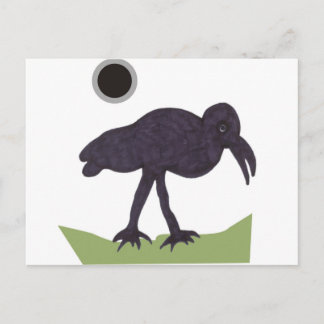 Crow Postcard