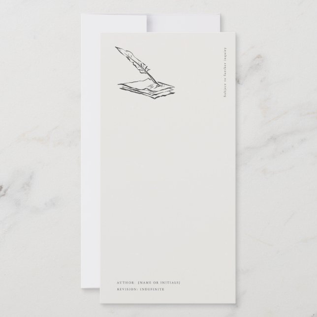 Crow-quilled page- Regency Correspondence (Front)