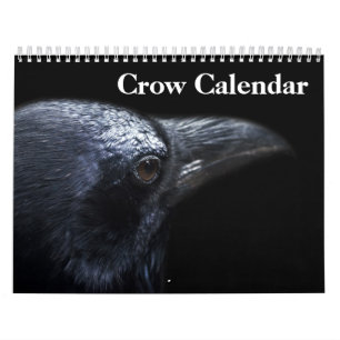 Crow Raven 2027 Calendar
