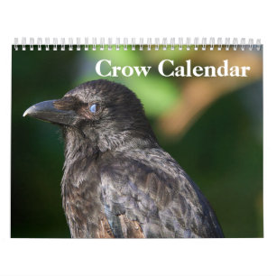 Crow Raven 2027 Calendar