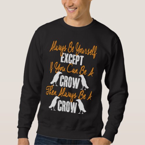 Crow Raven Bird Animal Vintage Boys Girls Kid Sweatshirt
