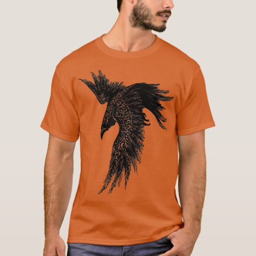 Crow Raven Kattegat Viking accessories for Viking  T_Shirt