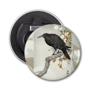 Crow Raven Koson Japanese Bird Bottle Opener