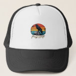 Crow, Retro F-Caw-F Bird Crow Funny Crow Bird Cawi Trucker Hat