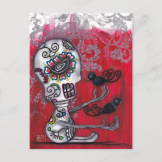 Crow Secrets Postcard