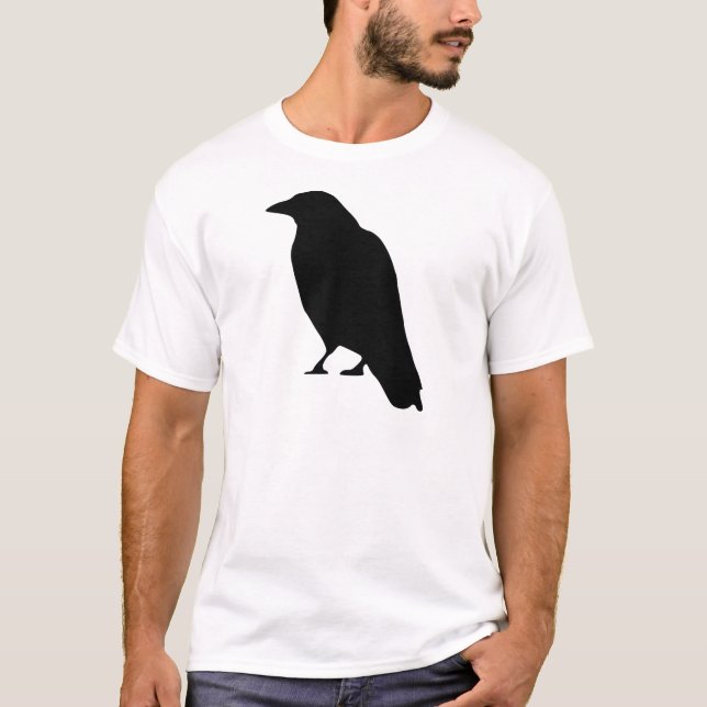Crow Silhouette T-Shirt (Front)