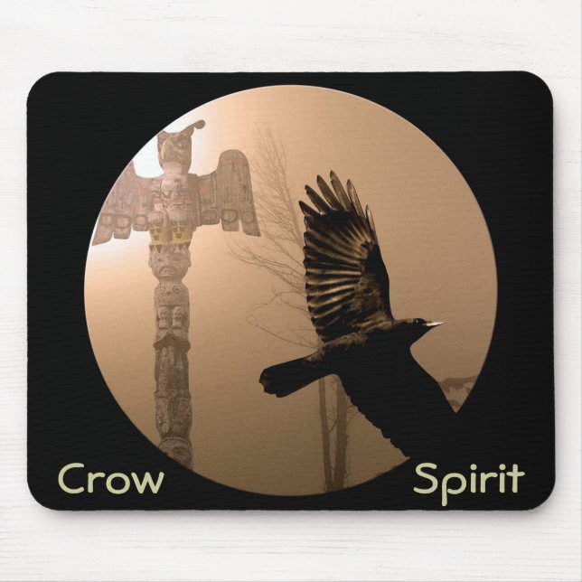 CROW SPIRIT Collection Mouse Pad (Front)