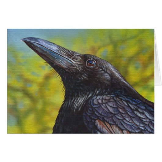 Crow Spring Sky Cards (Front Horizontal)