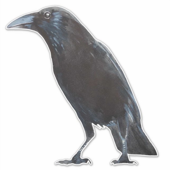 Crow  sticker (Front)